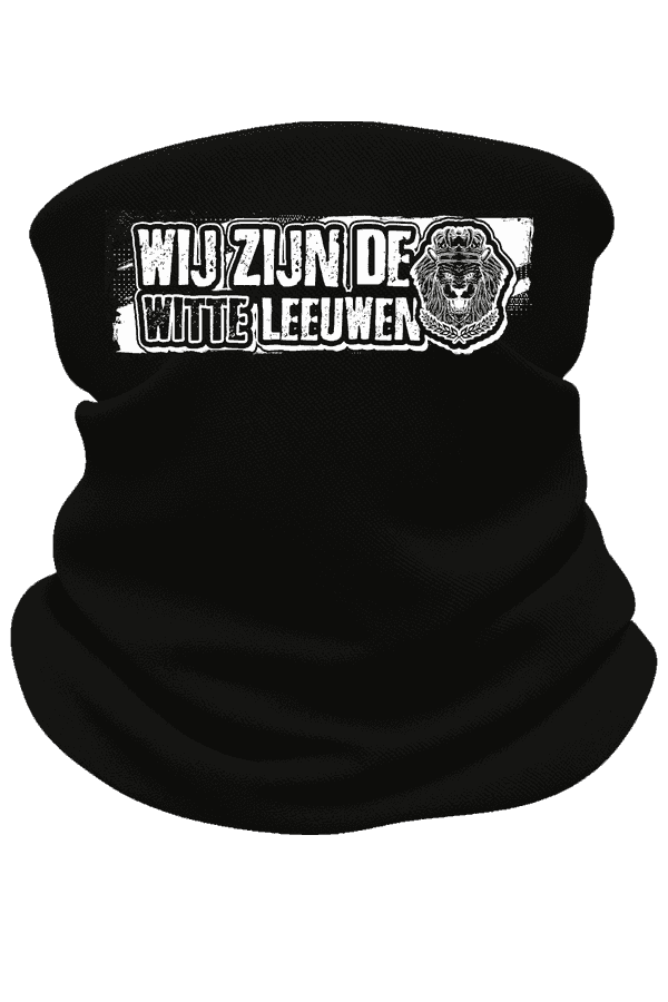 Wij zijn de witte leeuwen Nekwarmer