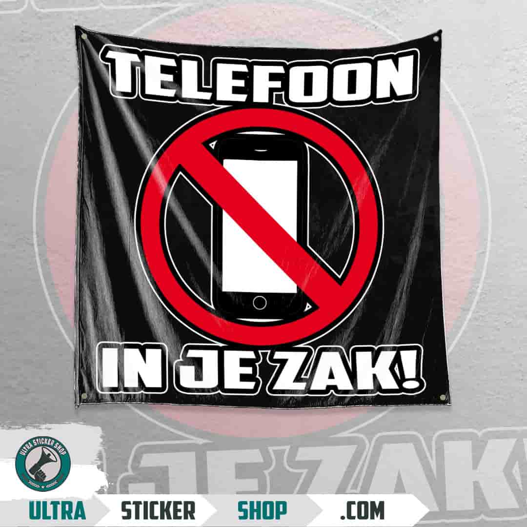 Telefoon in je zak! Vlag