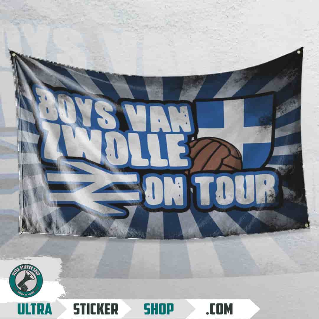 Boys van Zwolle on tour Vlag