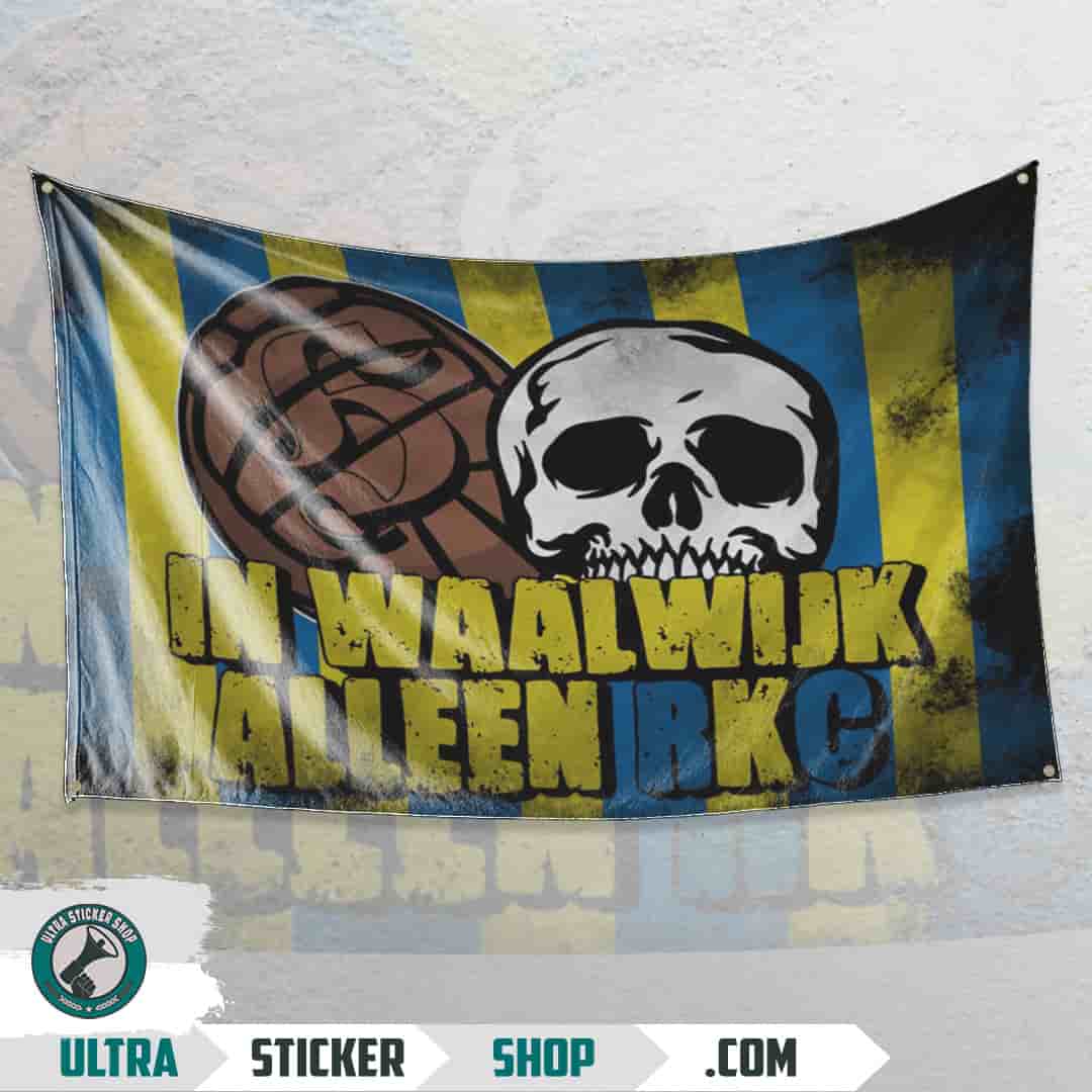 In Waalwijk alleen RKC Vlag