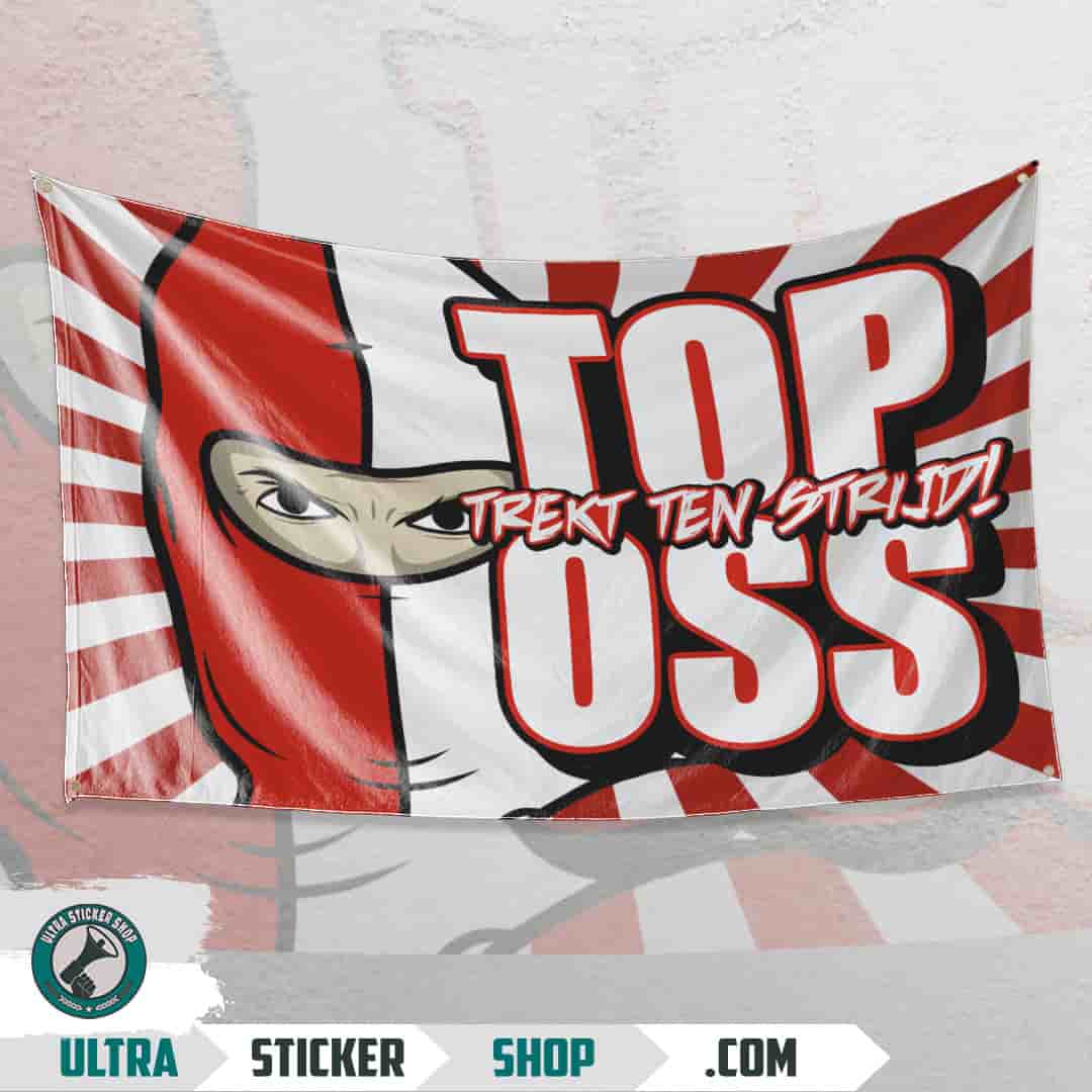 Top Oss trekt ten strijd Vlag