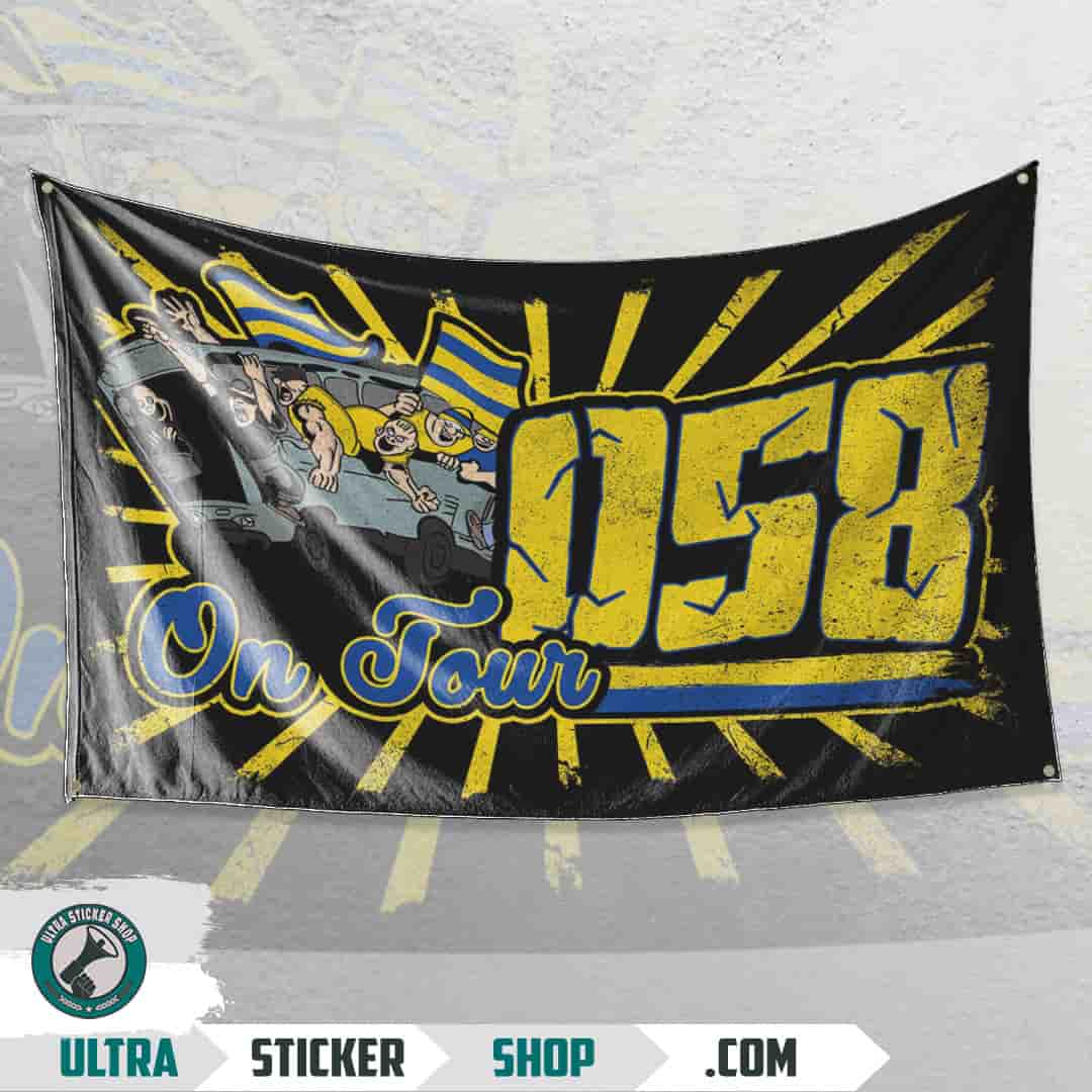 058 on tour Vlag