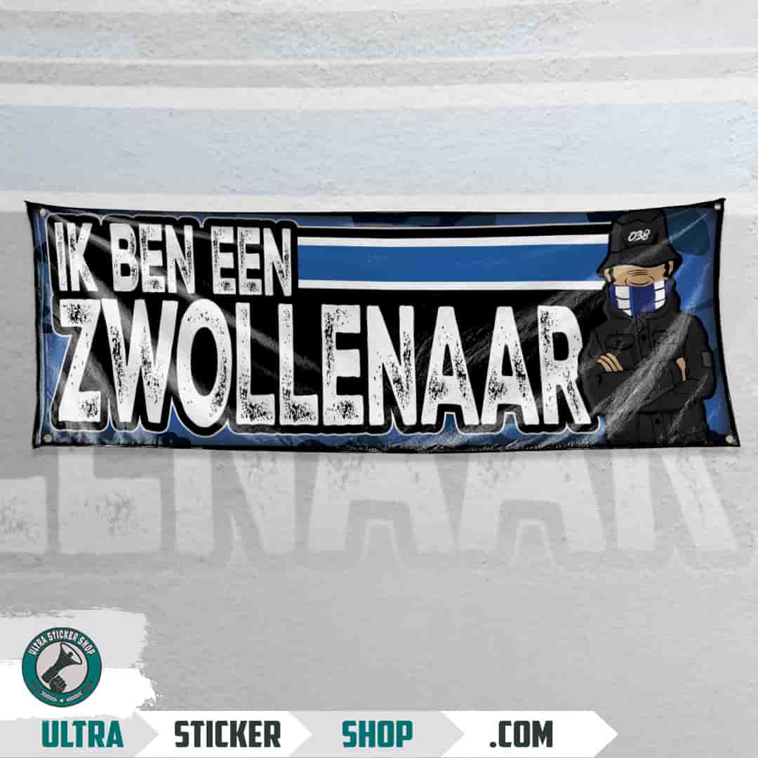 Ik ben een Zwollenaar Vlag