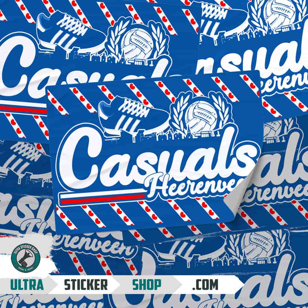 Casuals Heerenveen Stickers