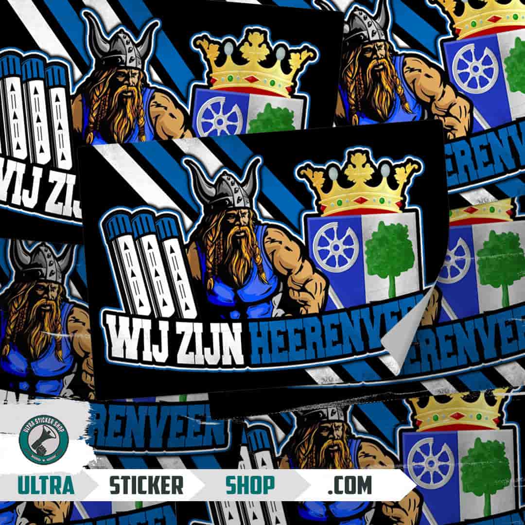 Wij zijn Heerenveen Stickers