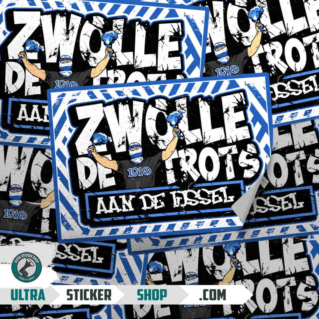 Zwolle de trots aan de ijssel Stickers