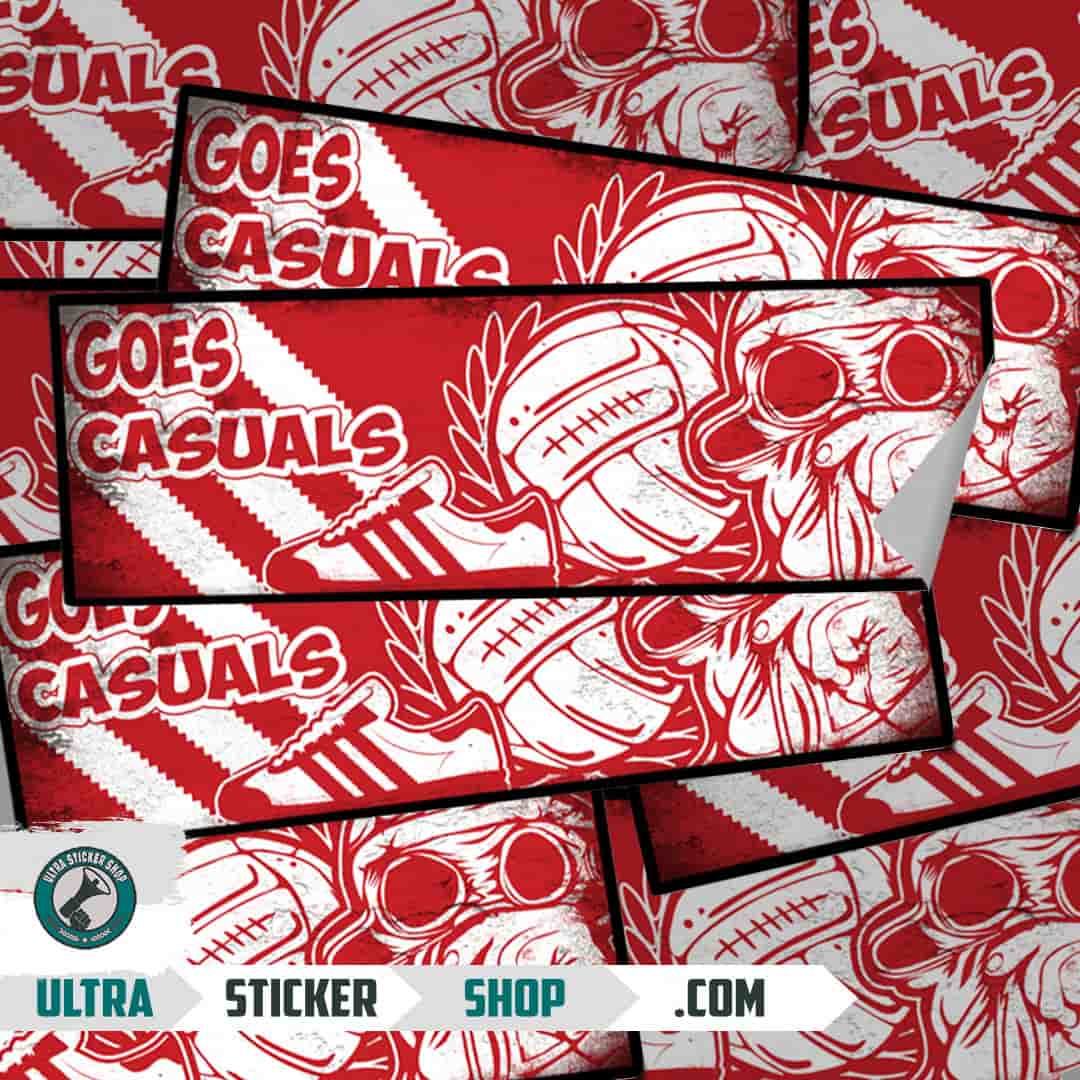 Goes casuals Stickers
