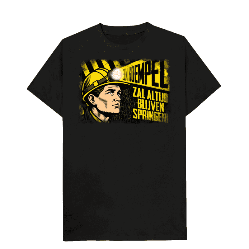 Een koempel zal altijd blijven springen T-shirt