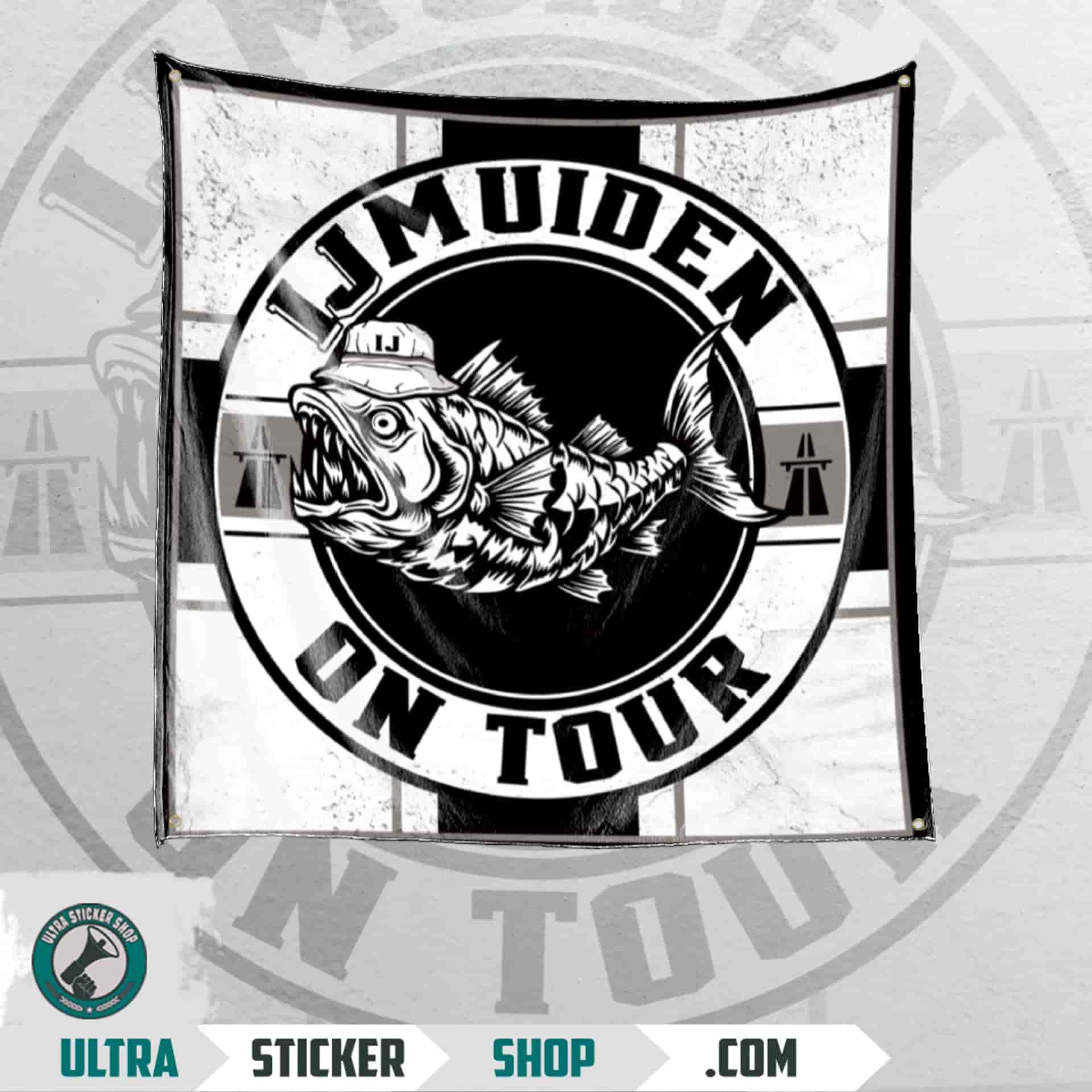 IJmuiden on tour! Vlag