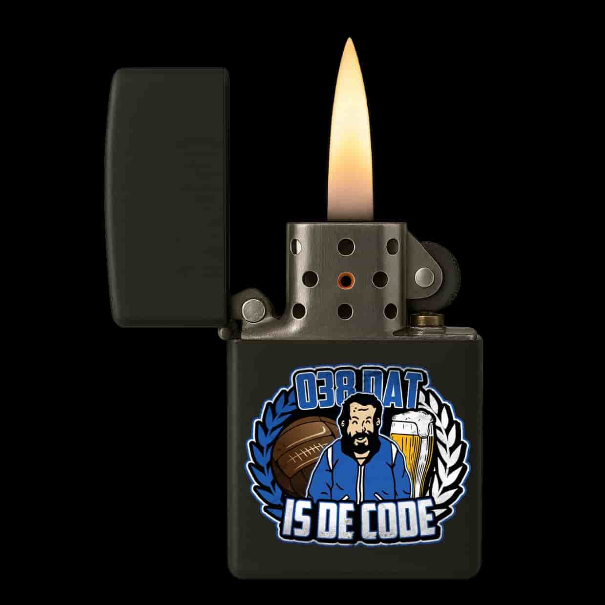 038 Dat is de code Aansteker