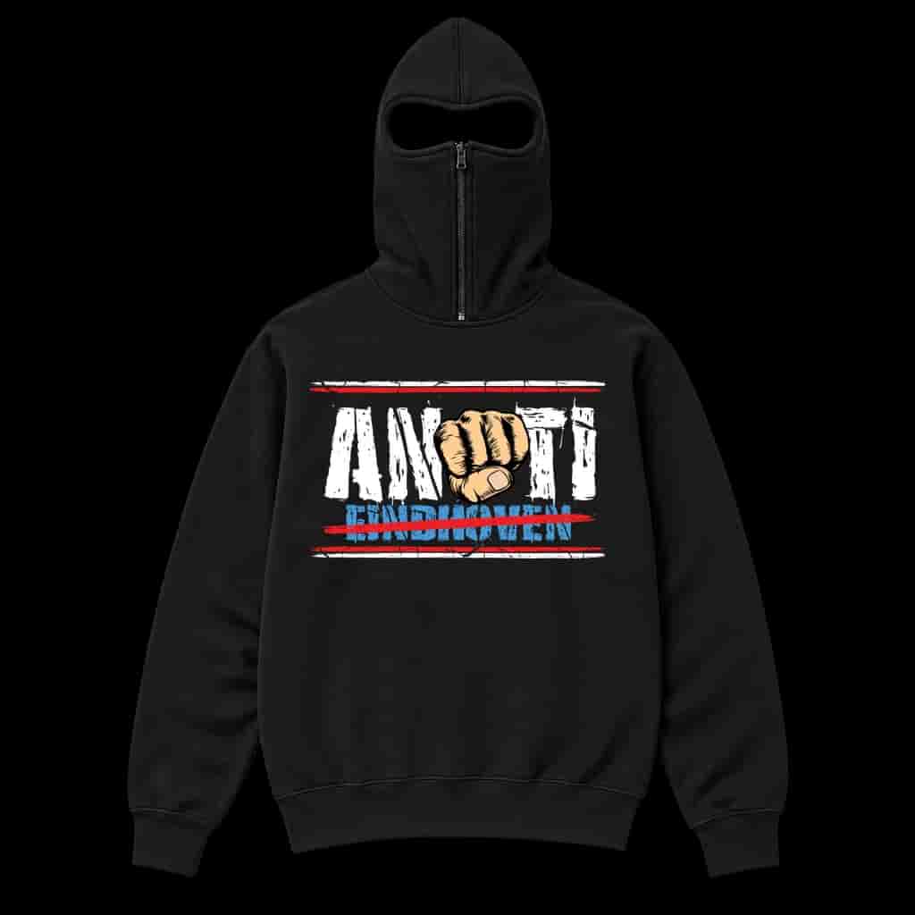 anti Eindhoven- Helmond Ninja Hoodie