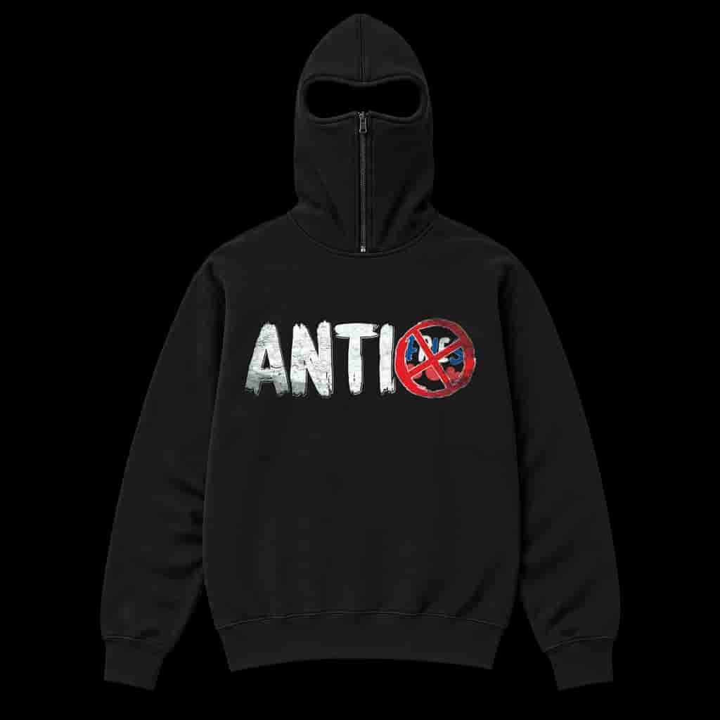 Anti fries Ninja Hoodie