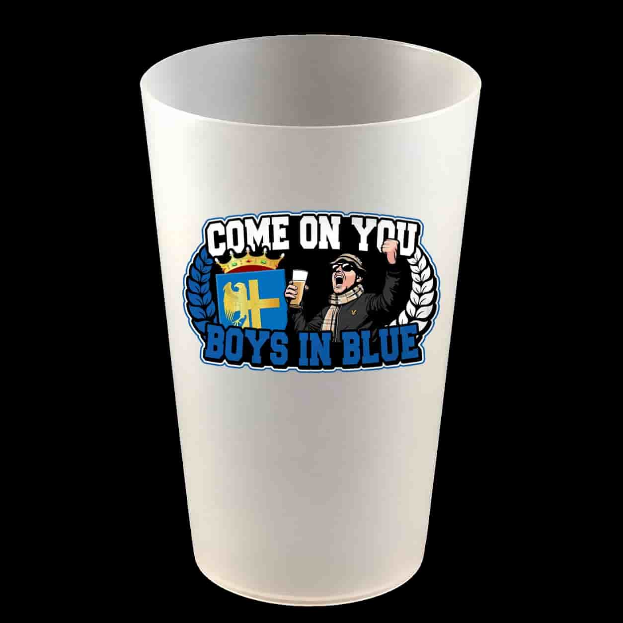 Come on you boys in blue Hardcup
