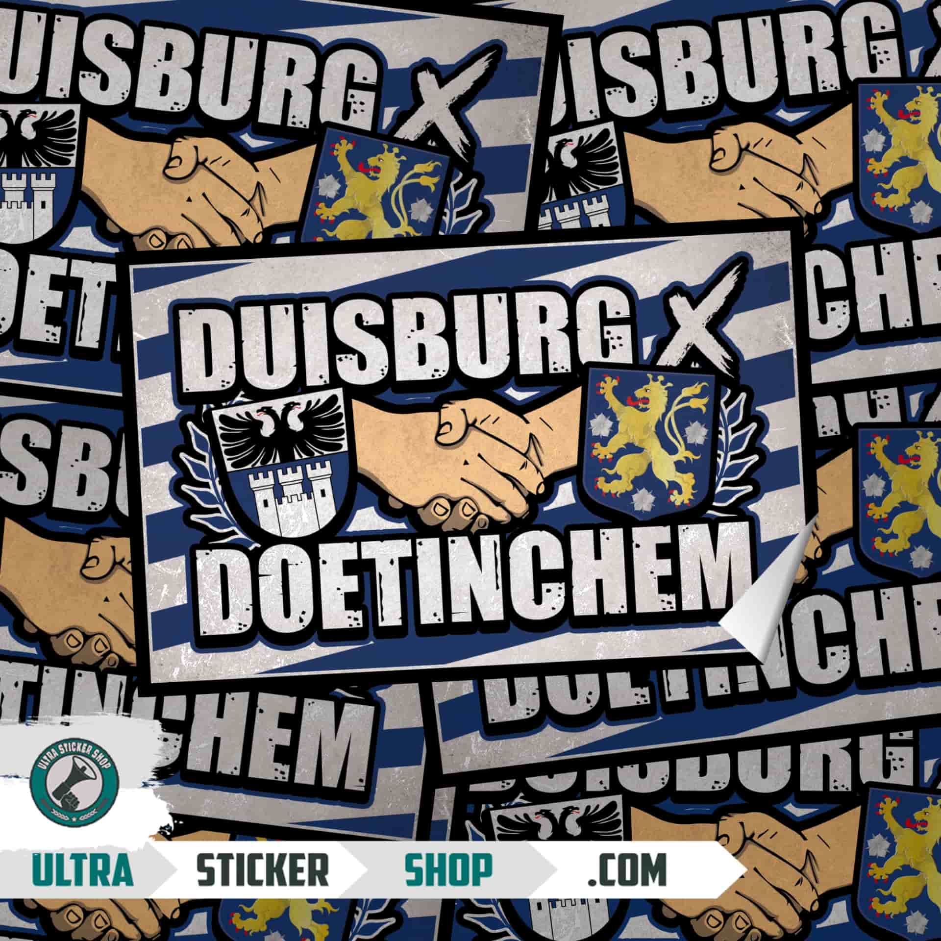 Duisburg X Doetinchem Stickers