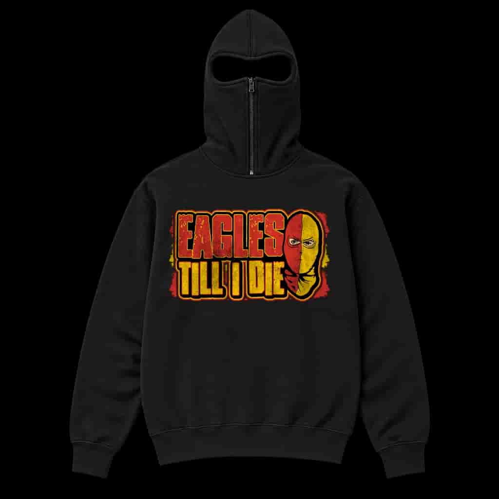Eagles Till I Die Ninja Hoodie