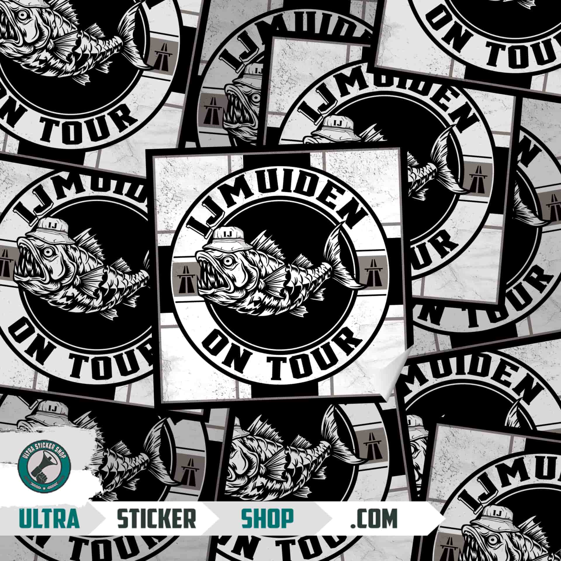 IJmuiden on tour! Stickers