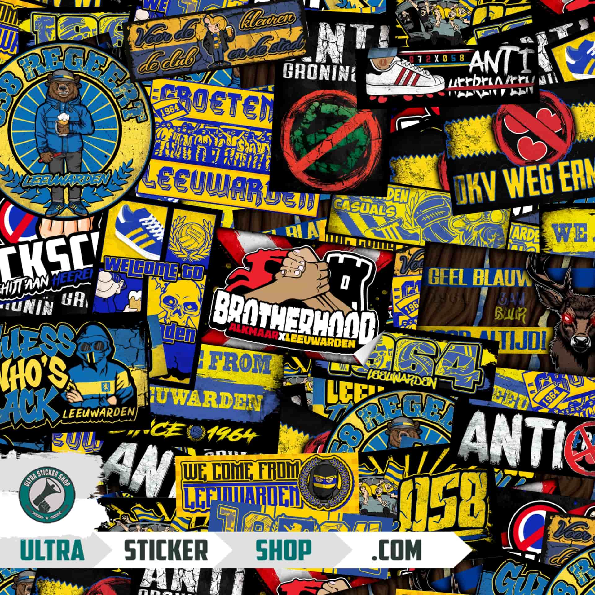 Leeuwarden Sticker-Mix
