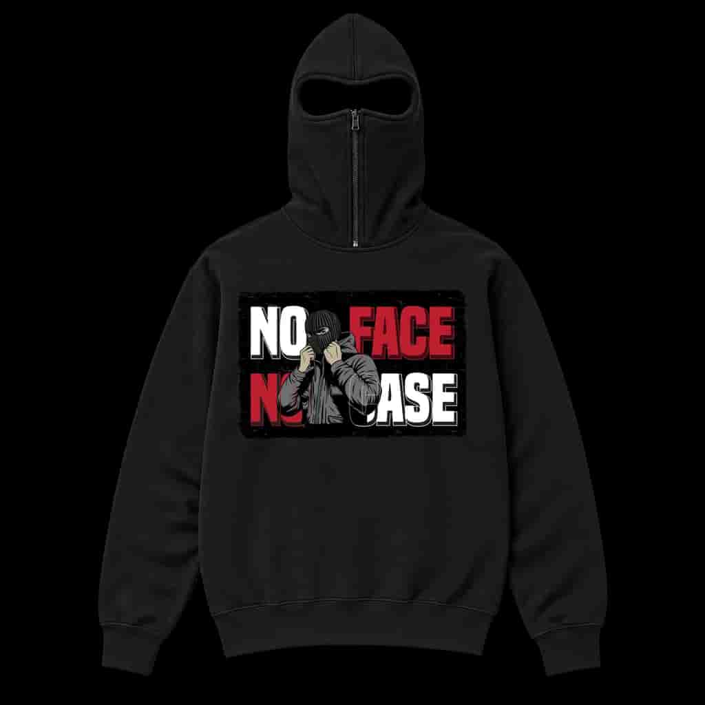 No face no case Ninja Hoodie