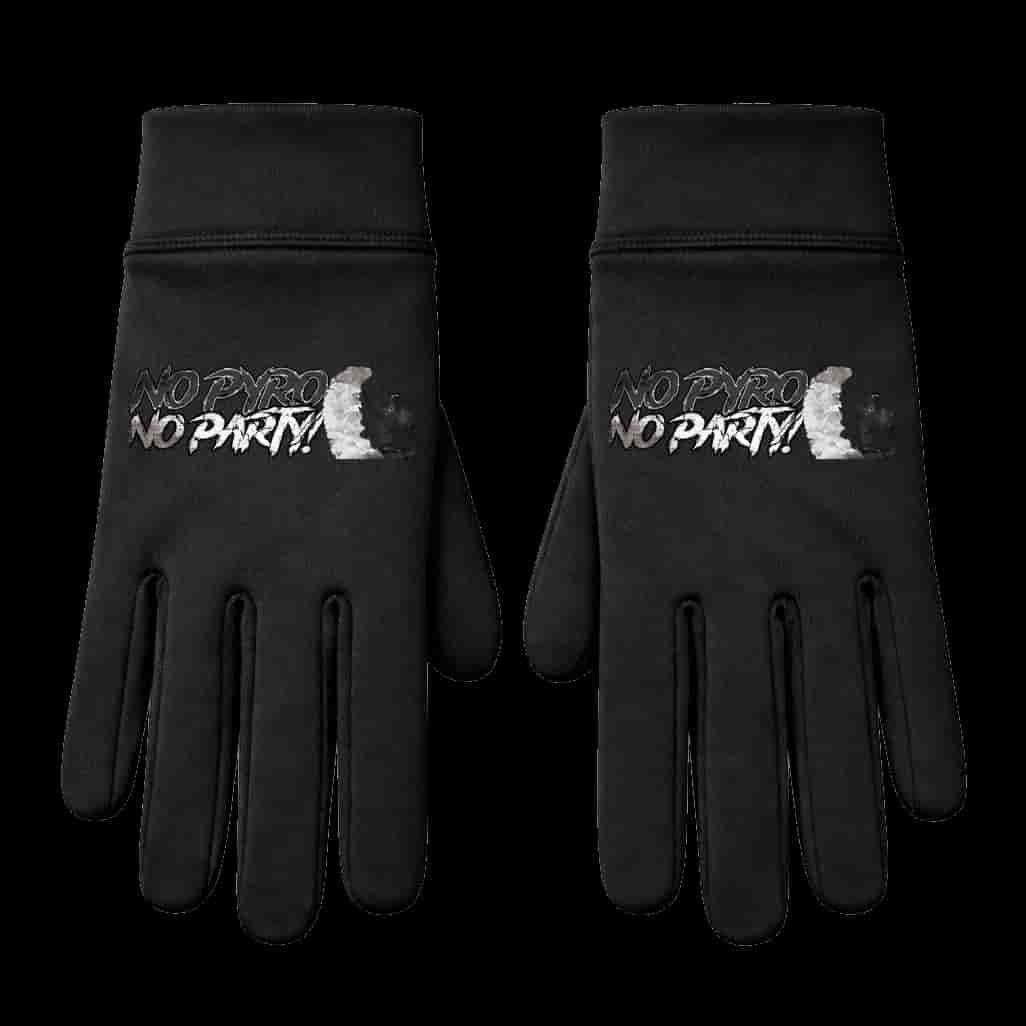 No pyro no party Handschoenen
