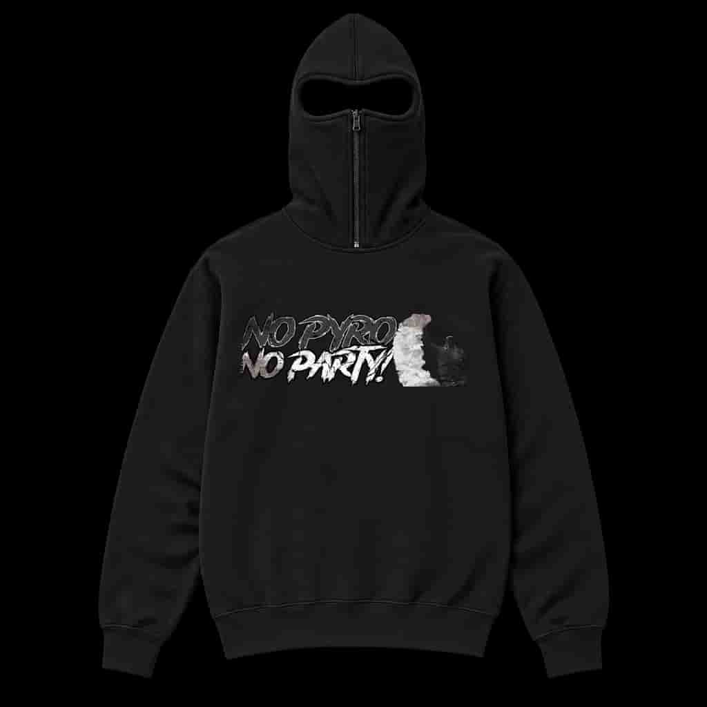 No pyro no party Ninja Hoodie