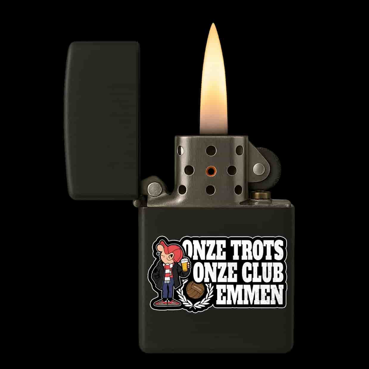 onze trots onze club Emmen Aansteker
