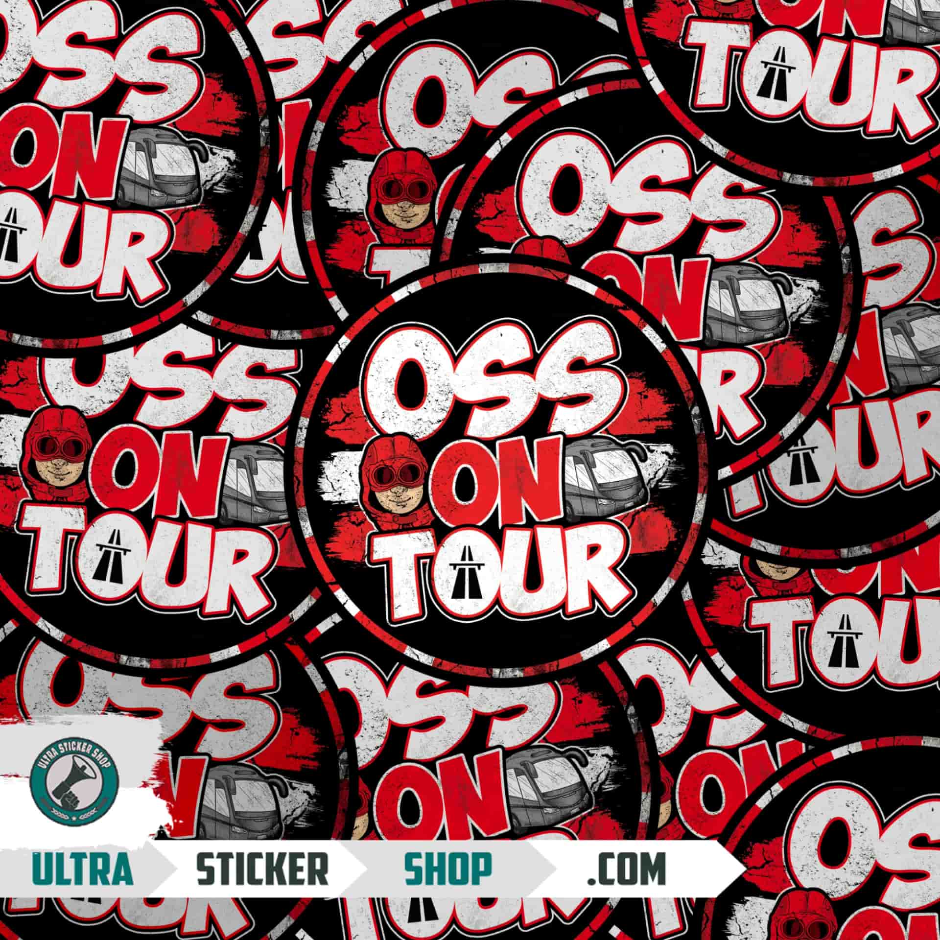 OSS on tour Stickers