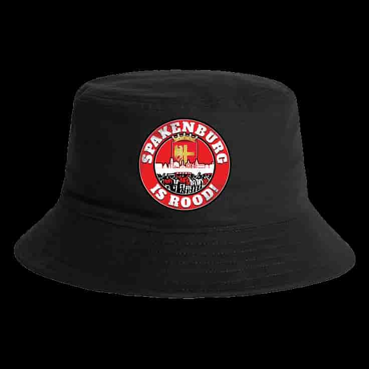 Spakenburg is rood Bucket Hat