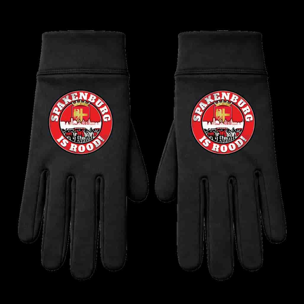 Spakenburg is rood Handschoenen