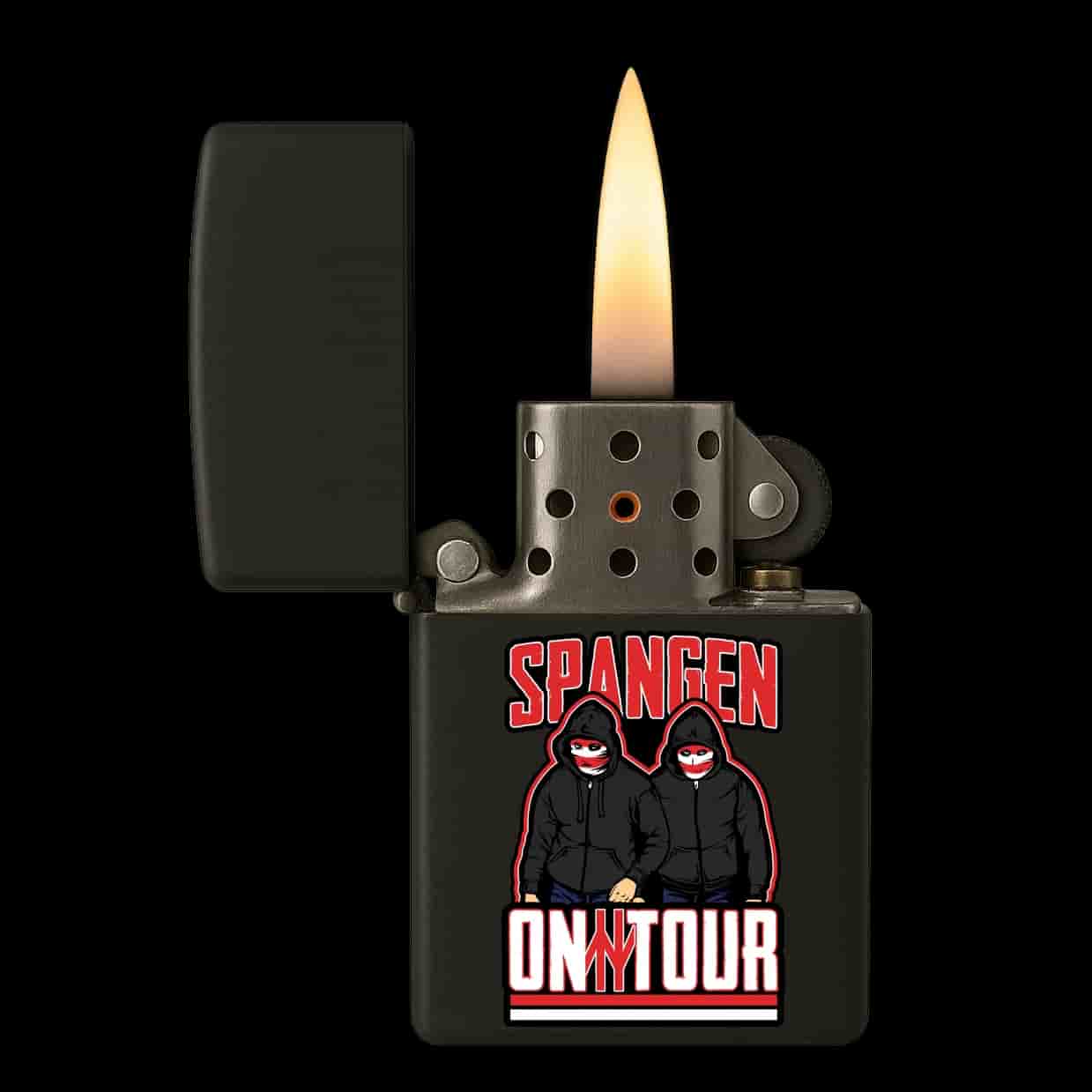 Spangen on tour Aansteker