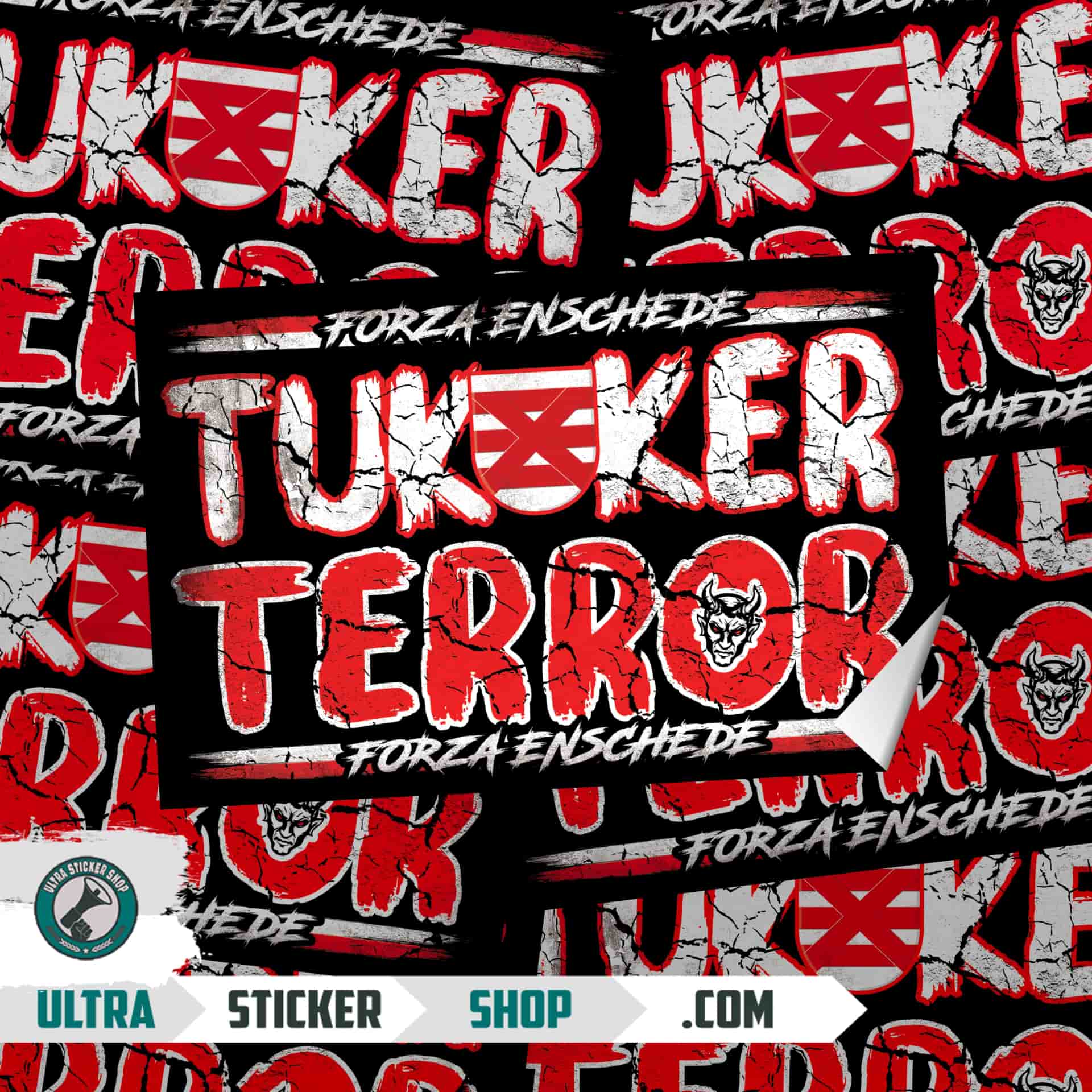 Tukker terror Stickers
