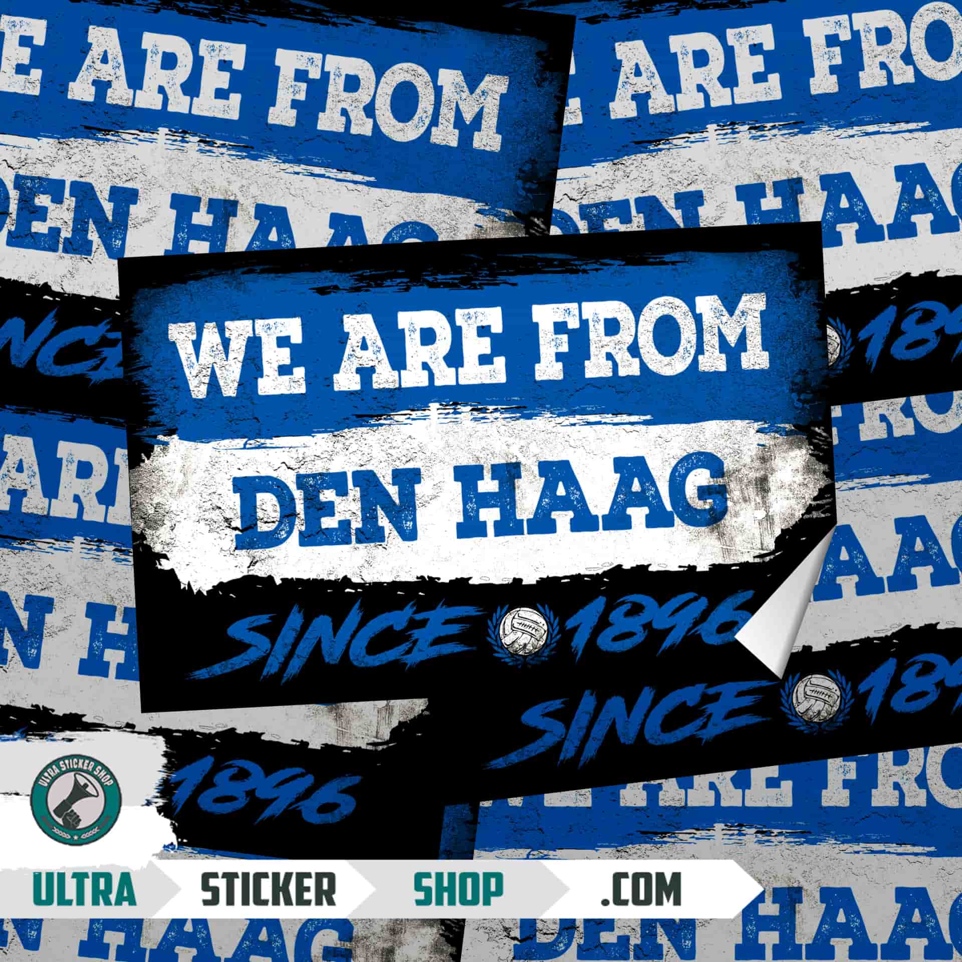 We Are From Den Haag 1896 Stickers