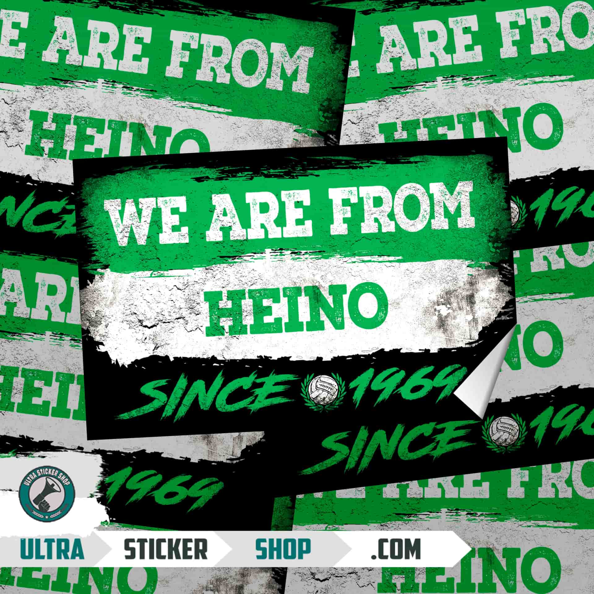 We Are From Heino 1969 Stickers