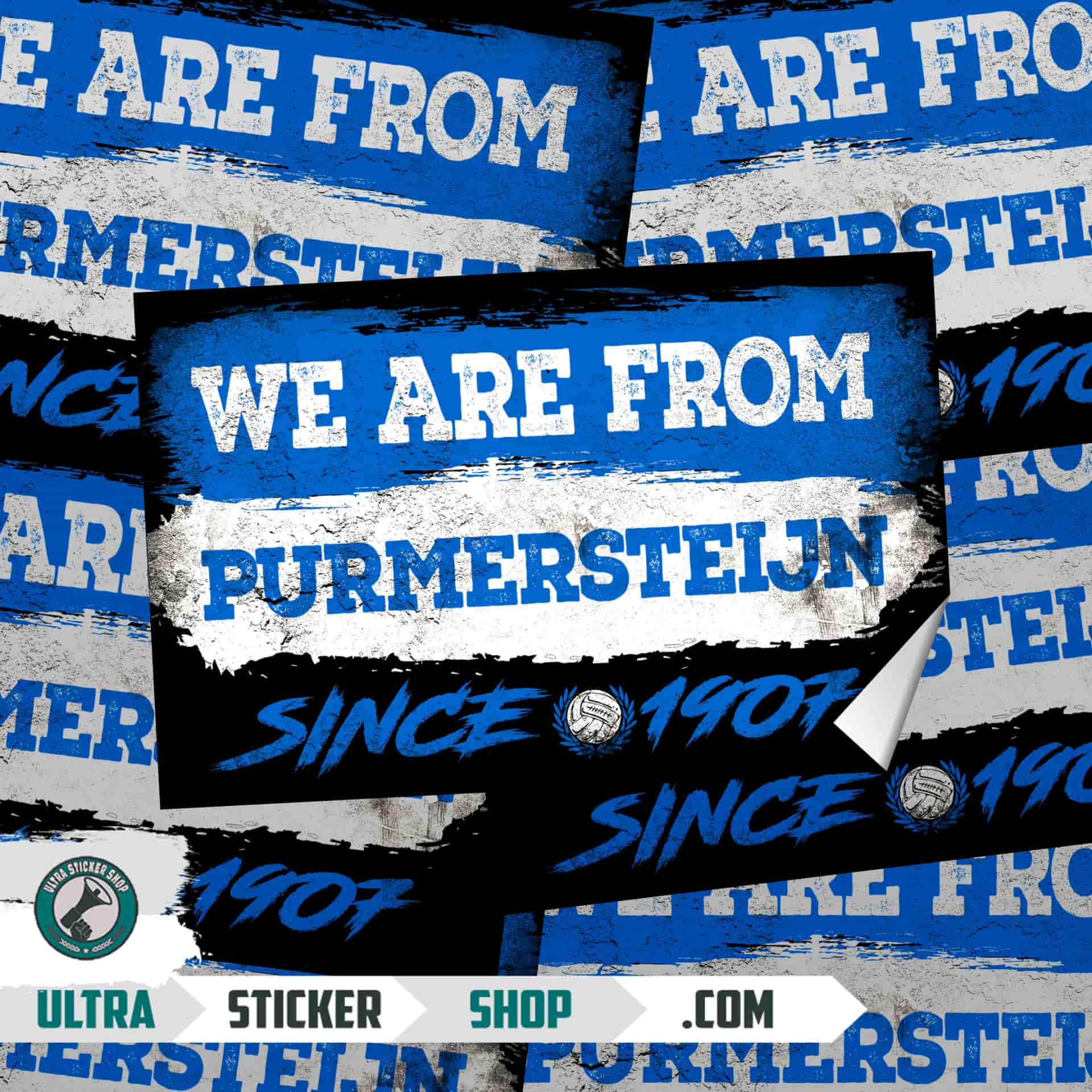We Are From Purmersteijn 1907 Stickers