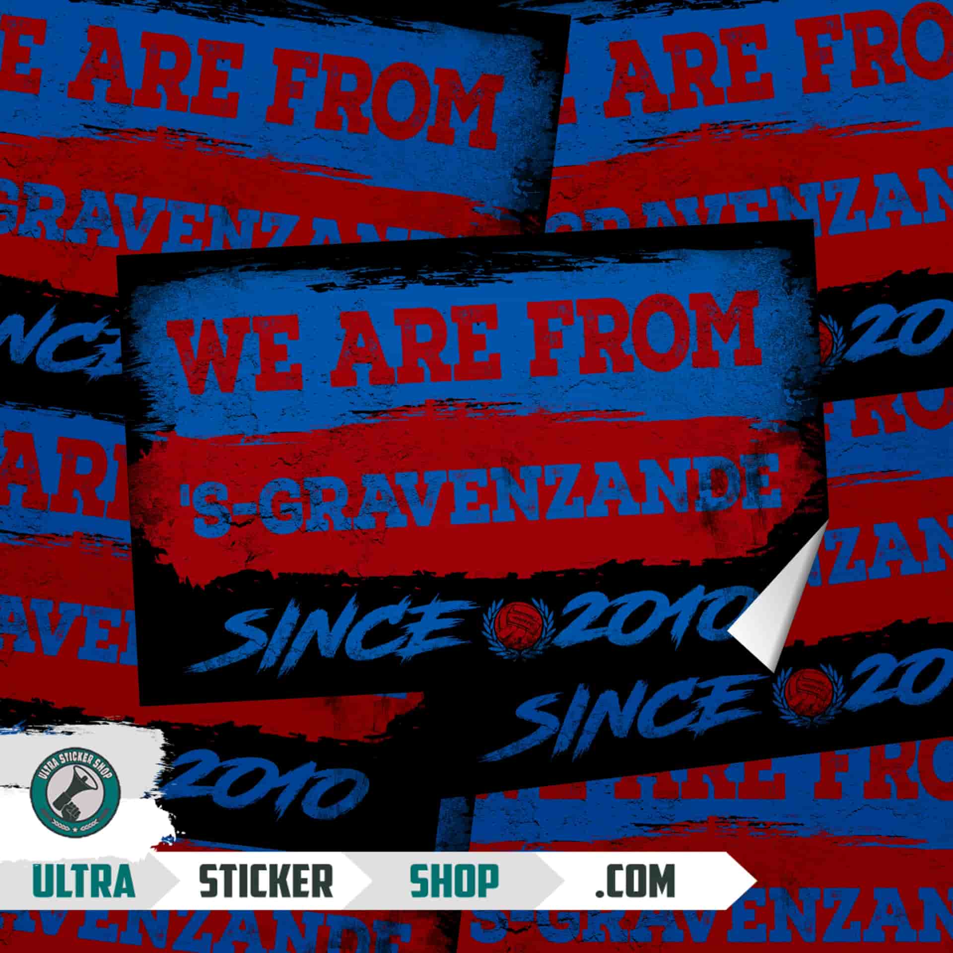 We Are From 's-Gravenzande 2010 Stickers