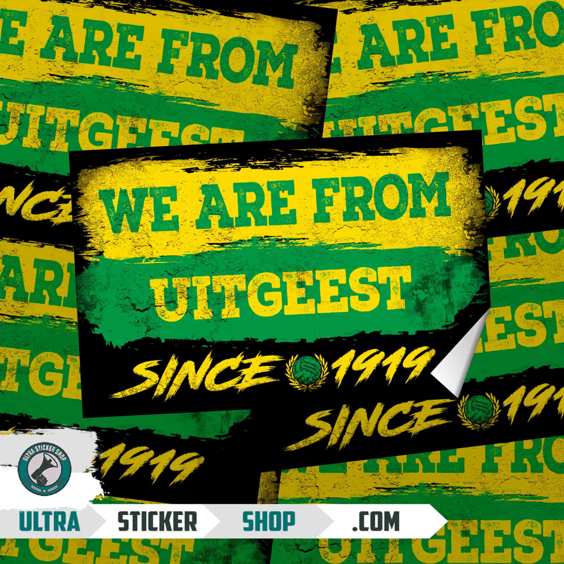 We Are From Uitgeest 1919 Stickers