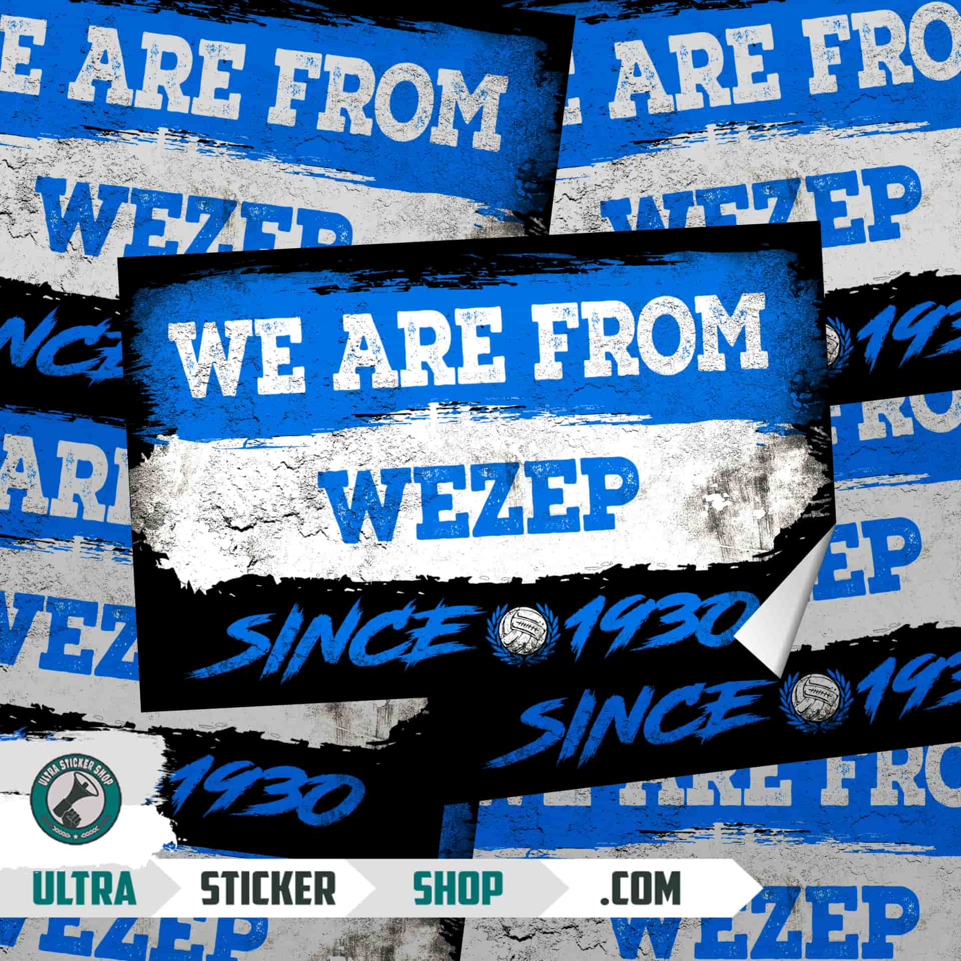 We Are From Wezep 1930 Stickers