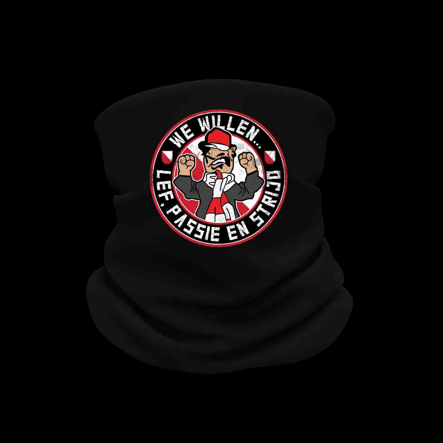 We willen.. lef, passie en strijd Nekwarmer