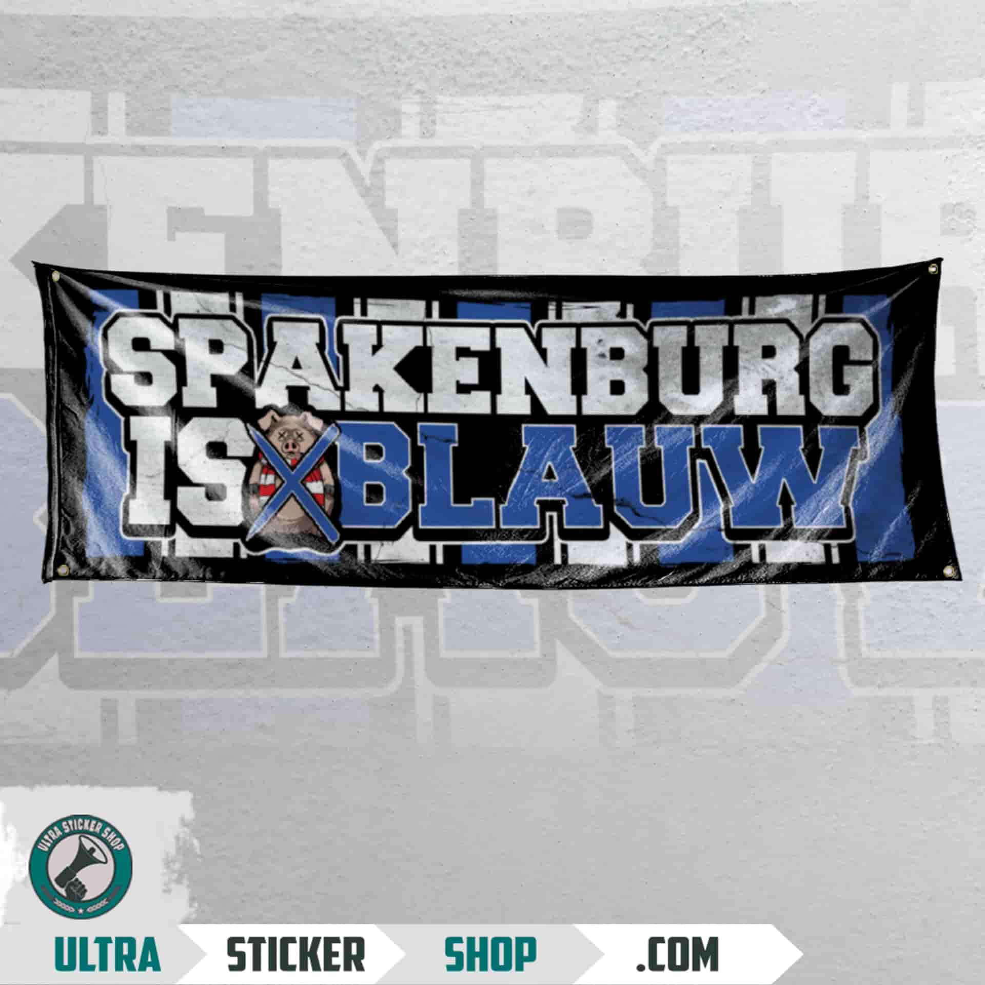 Spakenburg is blauw! Vlag
