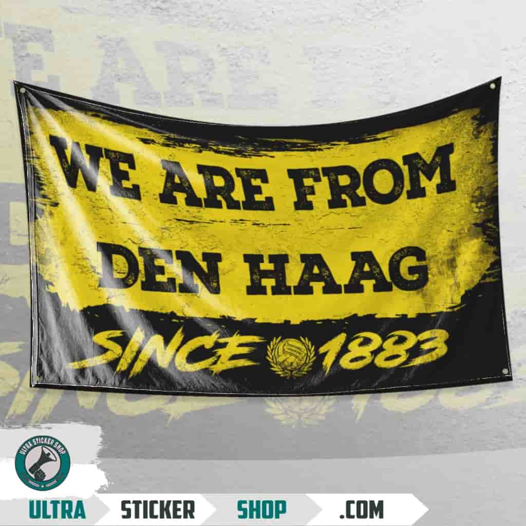 We Are From Den Haag 1883 Vlag
