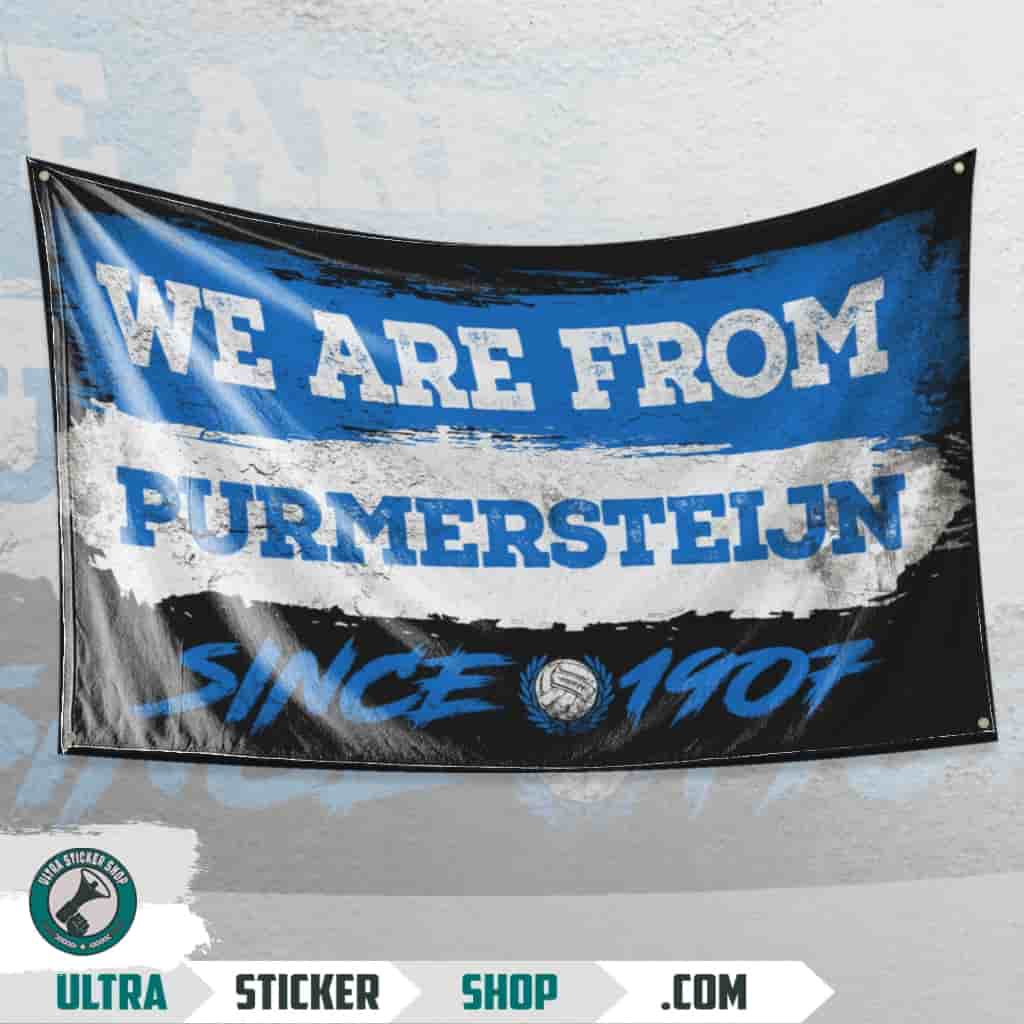We Are From Purmersteijn 1907 Vlag