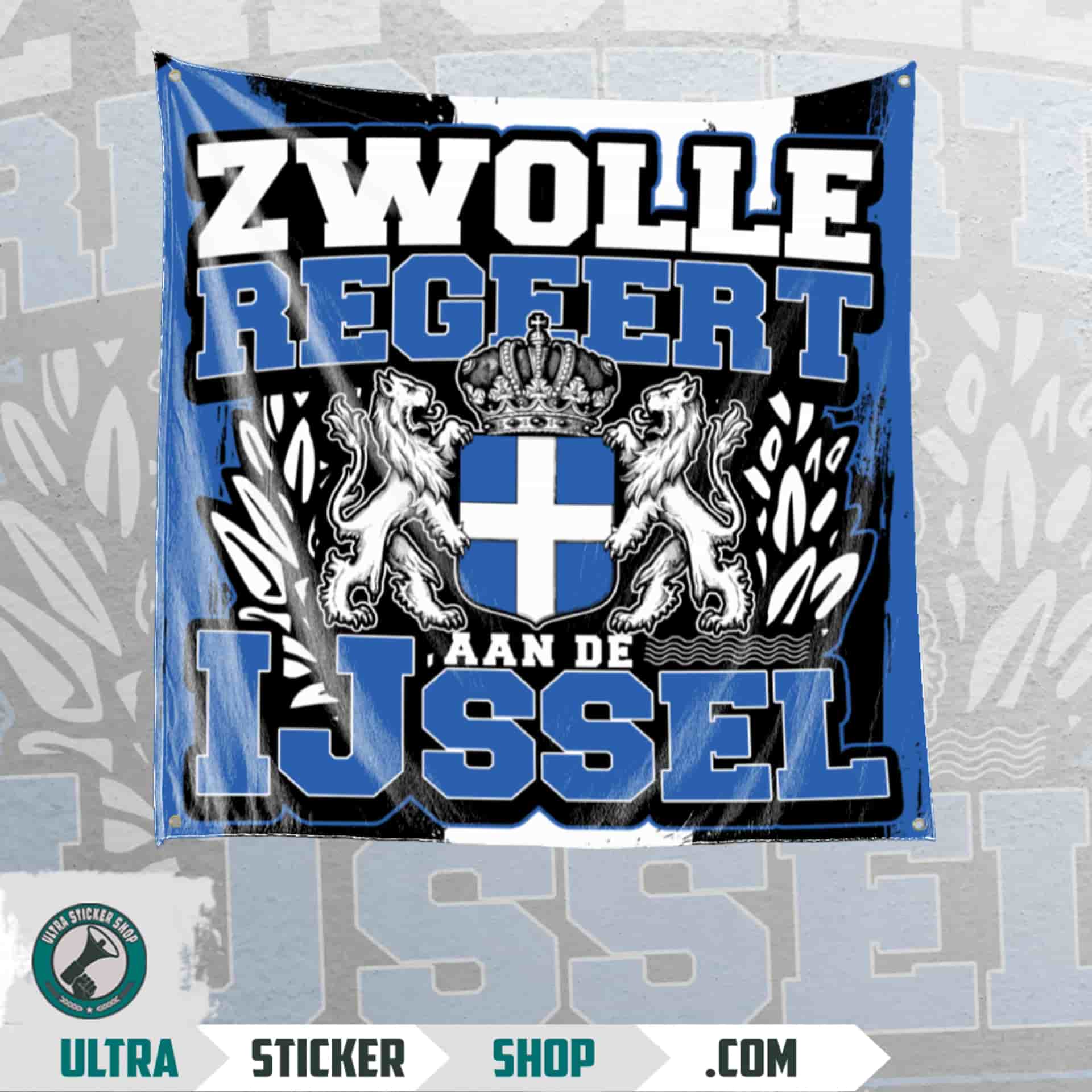 Zwolle regeert aan de IJssel Vlag