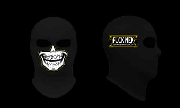 Arnhem 026, FUCK NEK Balaclava