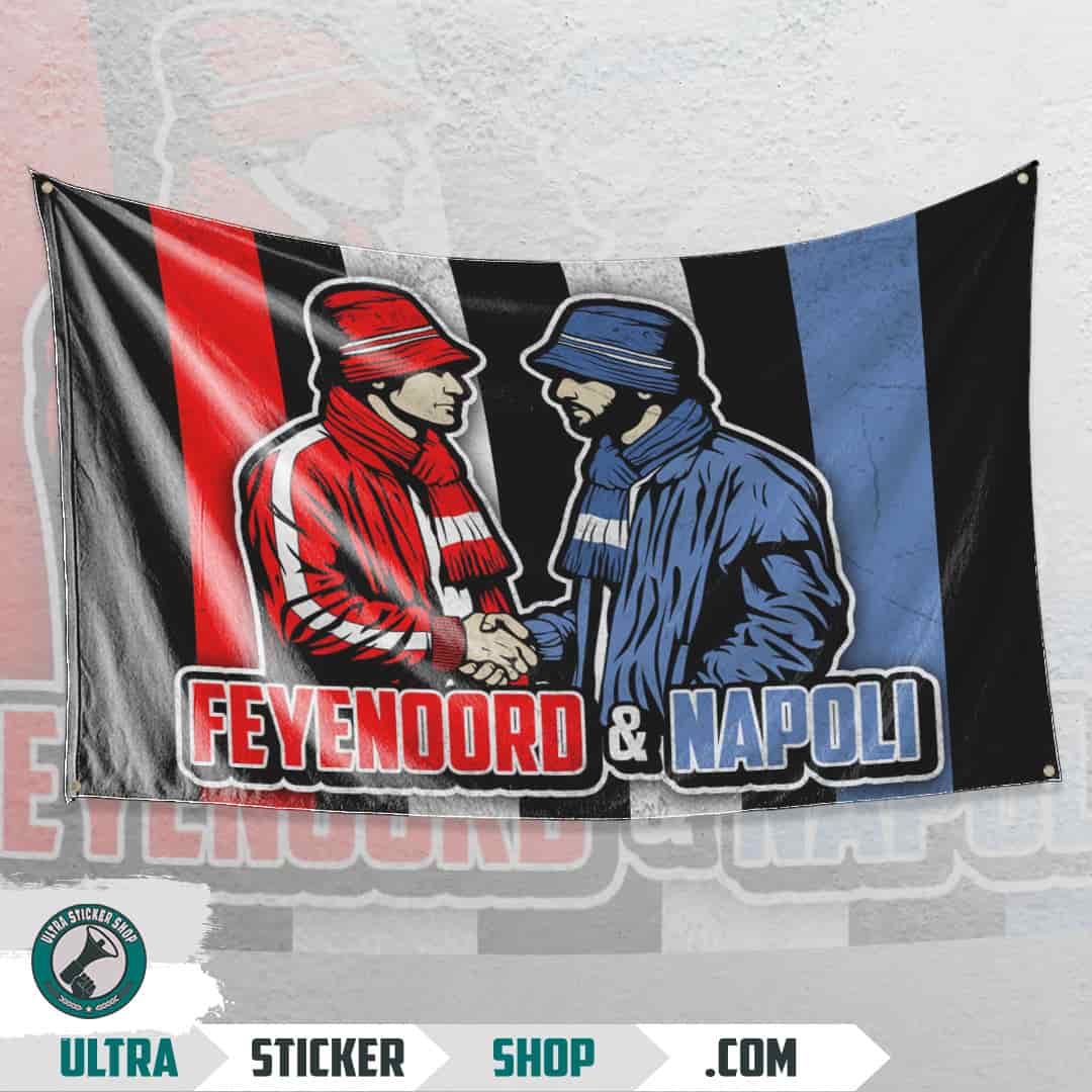 Feyenoord & Napoli Vlag