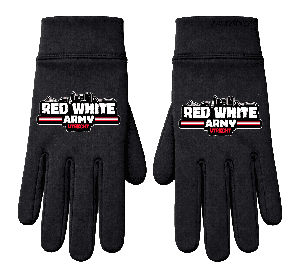 Red white army Utrecht Handschoenen