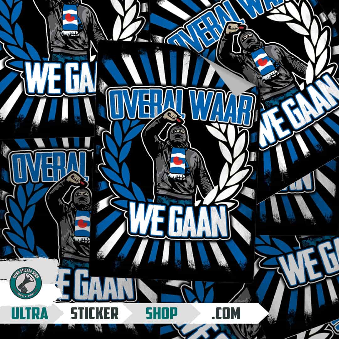 Overal waar we gaan Stickers