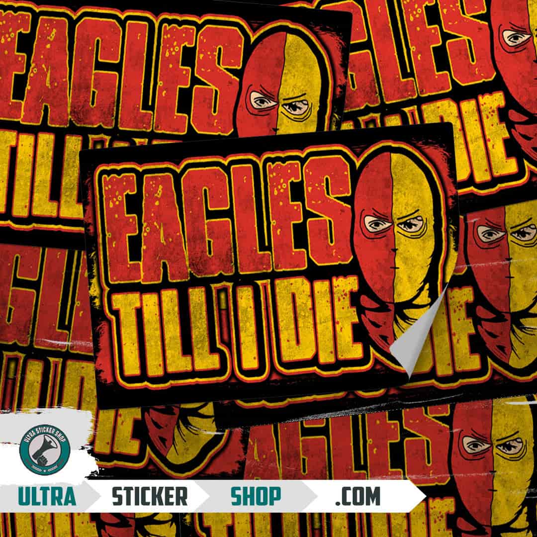 Eagles Till I Die Stickers