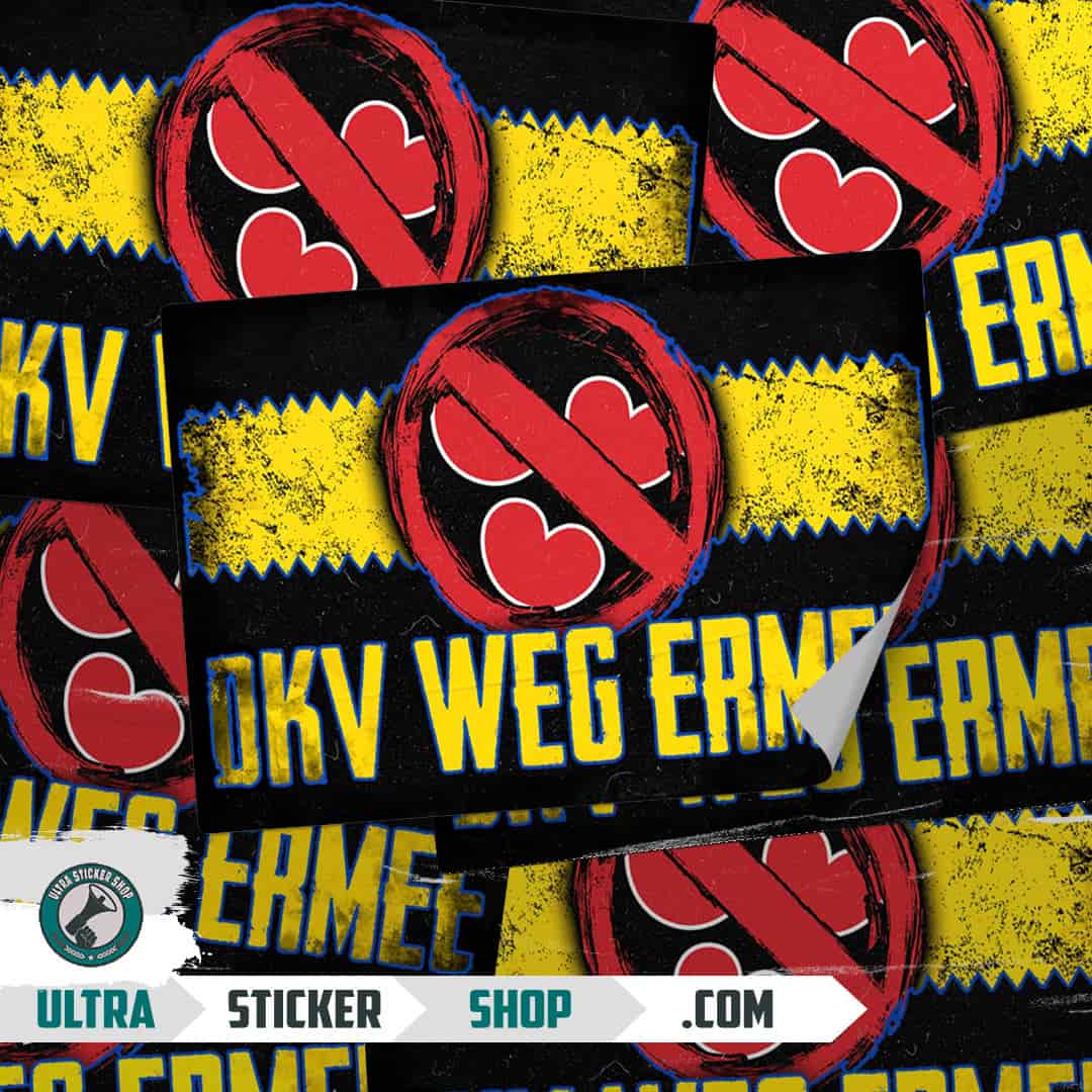 DKV weg ermee Stickers