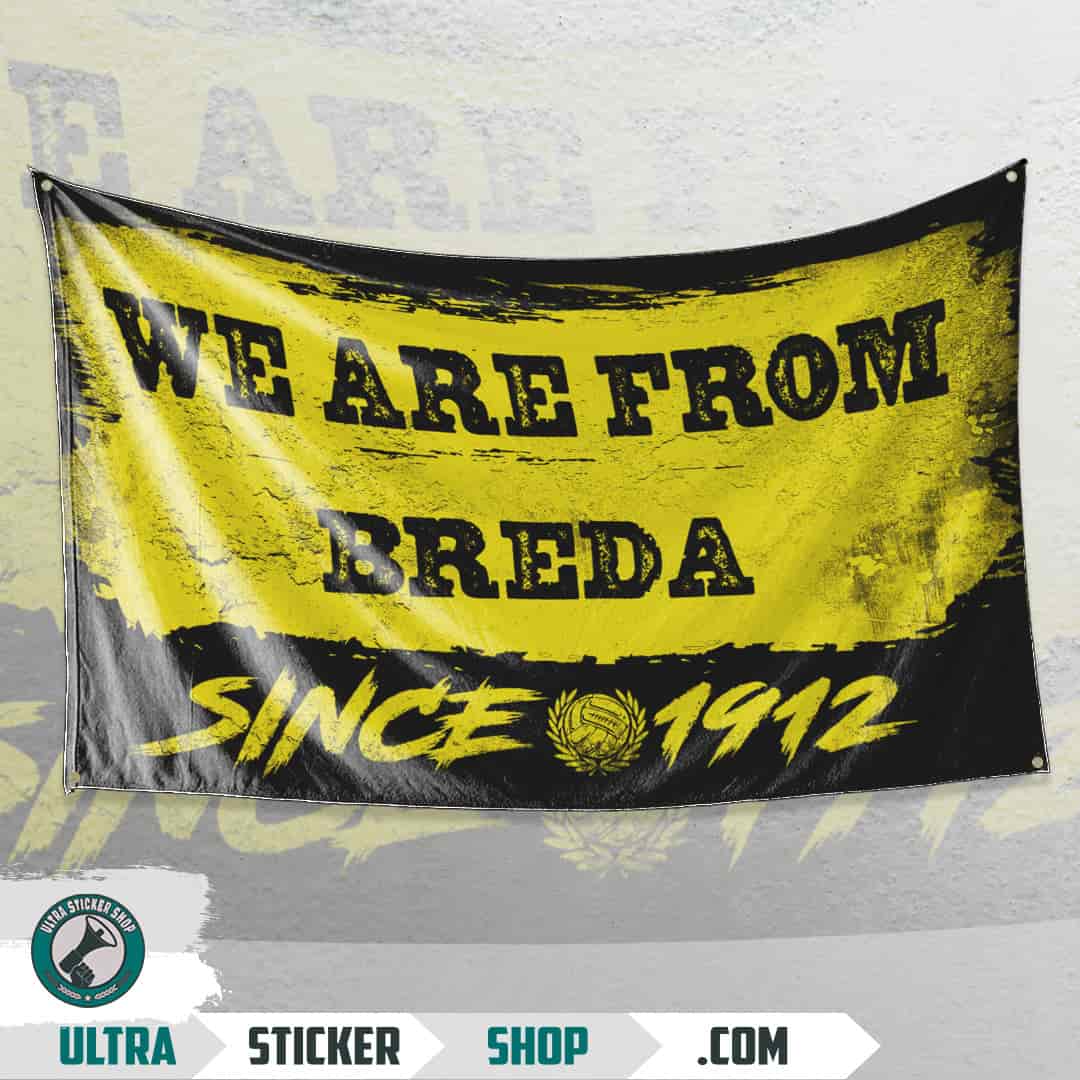 We are from Breda since 1912 Vlag