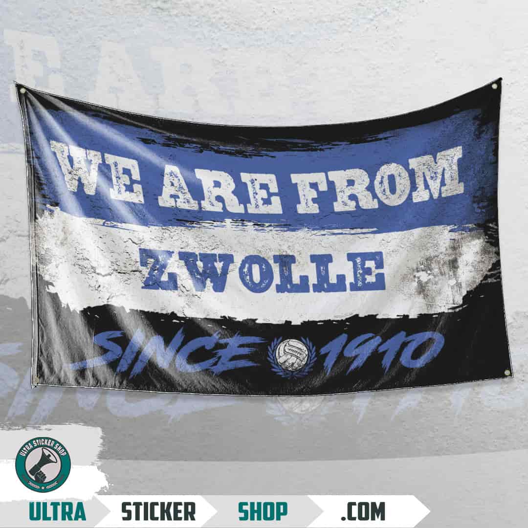 We are from Zwolle since 1910 Vlag