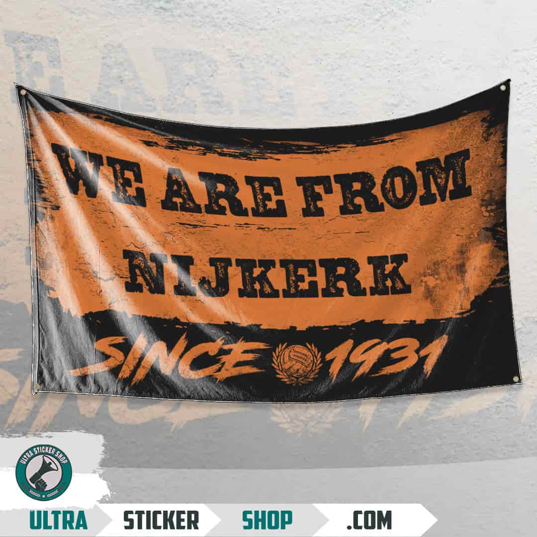 We are from Nijkerk since 1931 Vlag